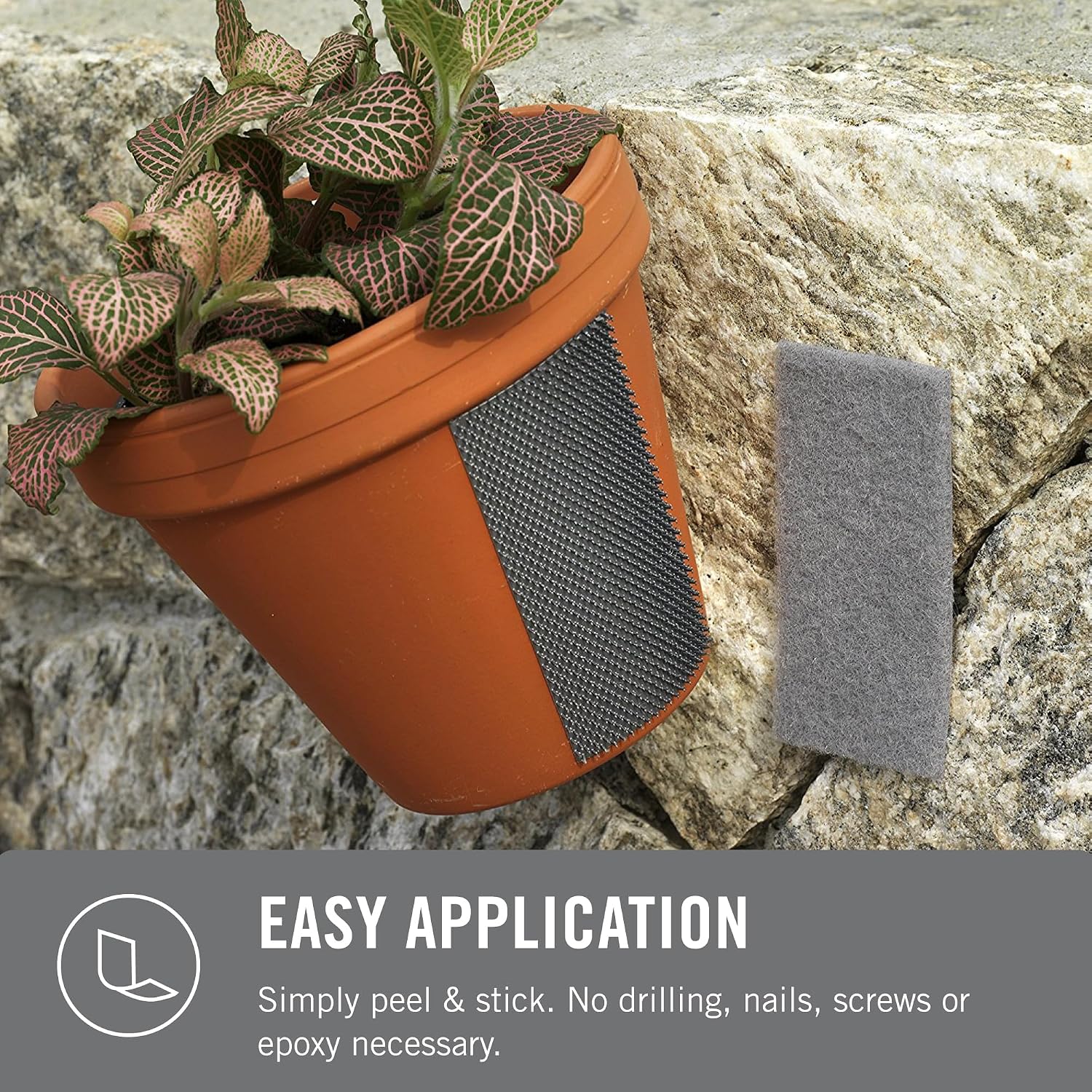 VELCRO Brand Extreme Outdoor Mounting Tape, Holds Up to 15 Lbs, 14ft Roll