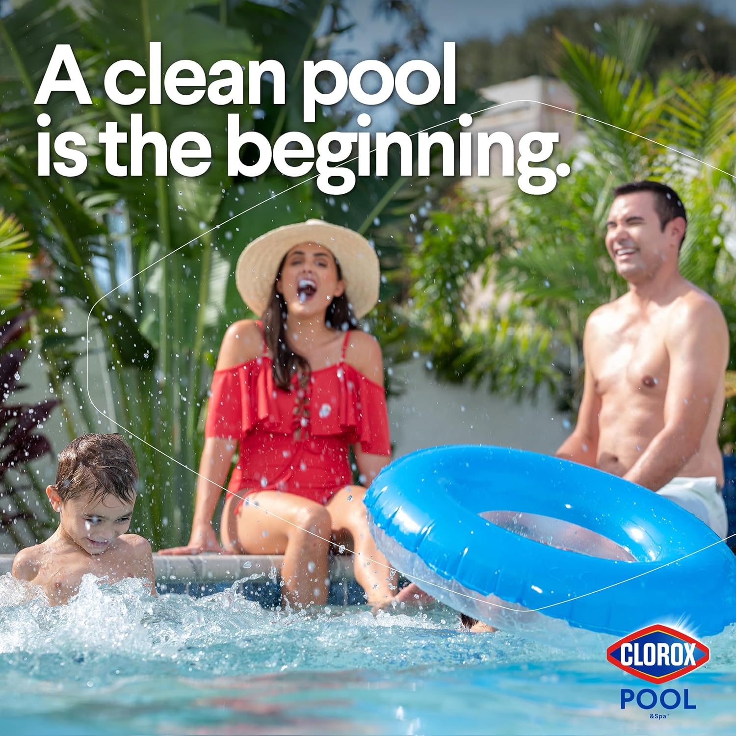 Clorox® Pool&Spa™ Swimming Pool pH Up, Raises pH, Protects Against Eye and Skin Irritation, 4LB (Pack of 1)