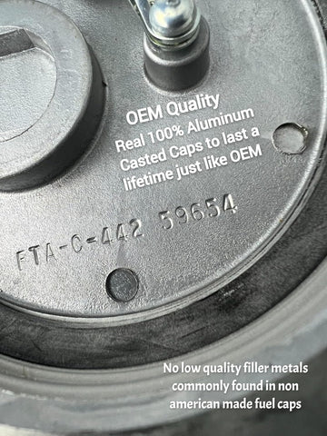 Fuel Cap for Freightliner M2 Trucks - Non-Locking