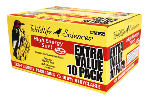 Wildlife Sciences High Energy Suet Cake 10 Pack