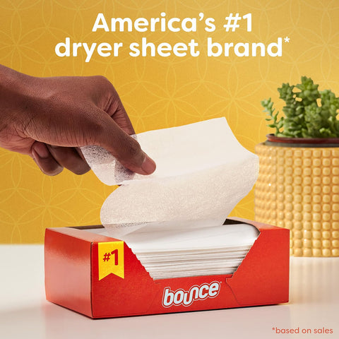 Bounce Dryer Sheets, 330 count, Outdoor Fresh Scent, Fabric Softener Sheets, Reduces Static, Softens and Fights Wrinkles