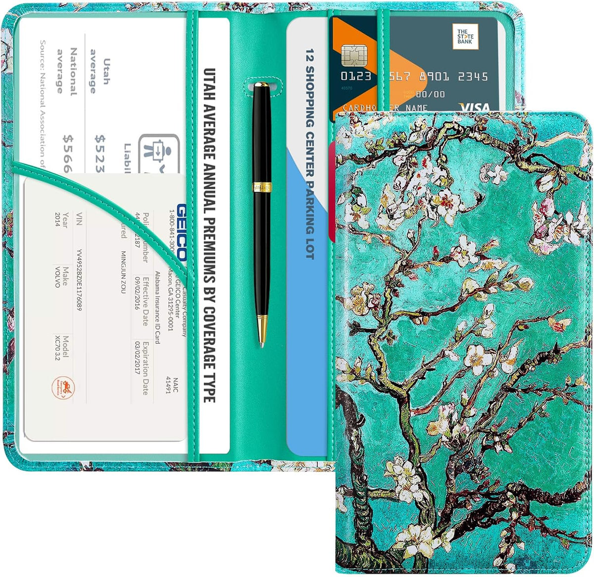 CoBak Car Registration and Insurance Holder