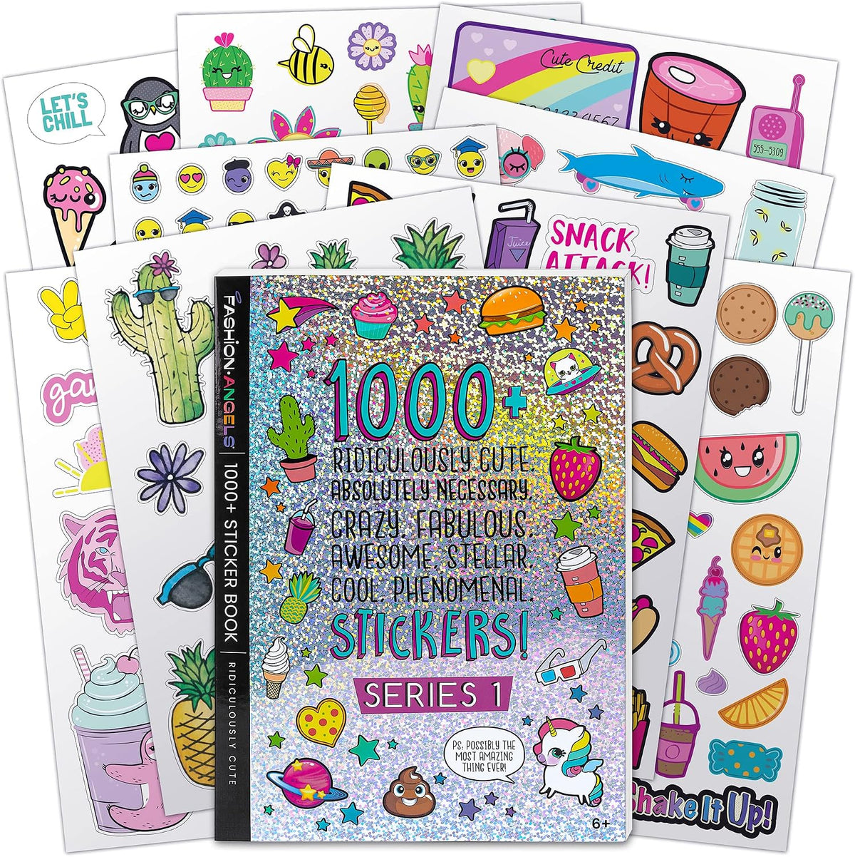Fashion Angels 1000+ Ridiculously Cute Stickers