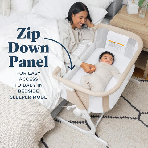 Baby Delight Beside Me™ Dreamer Bassinet, Organic Oat