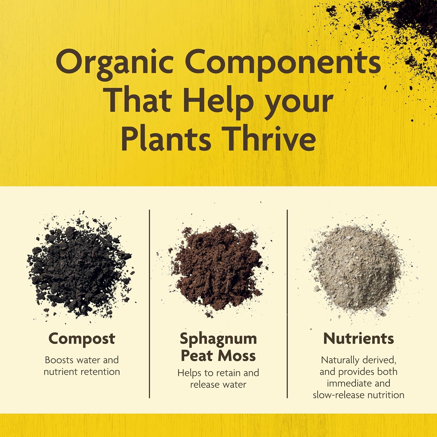 Miracle-Gro Organic Outdoor Potting Mix, 16 qt.
