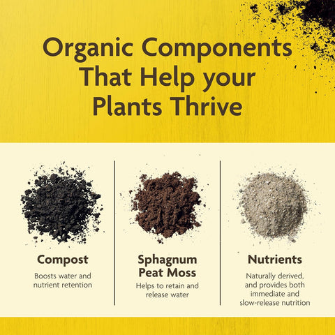 Miracle-Gro Organic Outdoor Potting Mix, 16 qt.