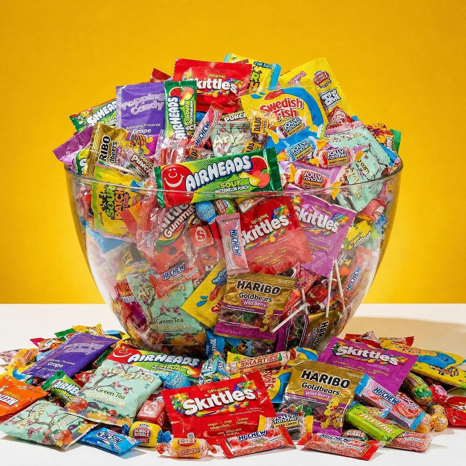 Ultimate Assorted Candy Party Mix - 12 LB Bag - Mega Variety Bulk Candy Assortment - Individually Wrapped - by Queen Jax