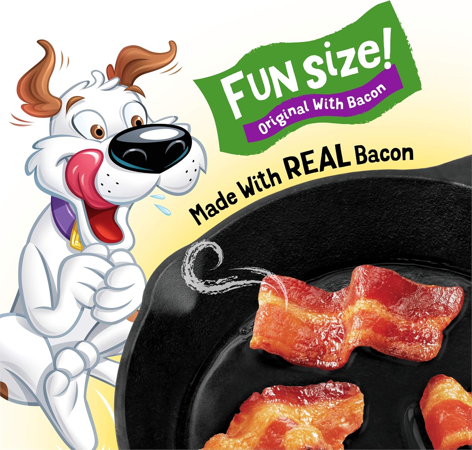Purina Beggin' Fun Size Dog Treats, Original with Bacon, 25 oz Pouch
