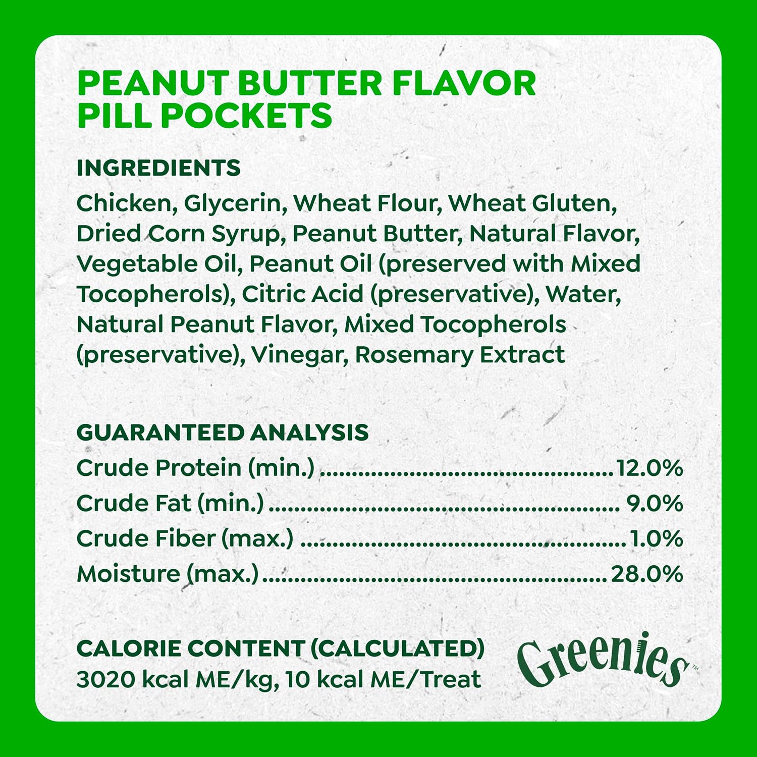Greenies Pill Pockets Small Size Dog Treats, Peanut Butter, 3.2 oz