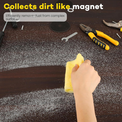 CAREGY 48Pcs Tack Cloth for Removing Dust from Woodworking