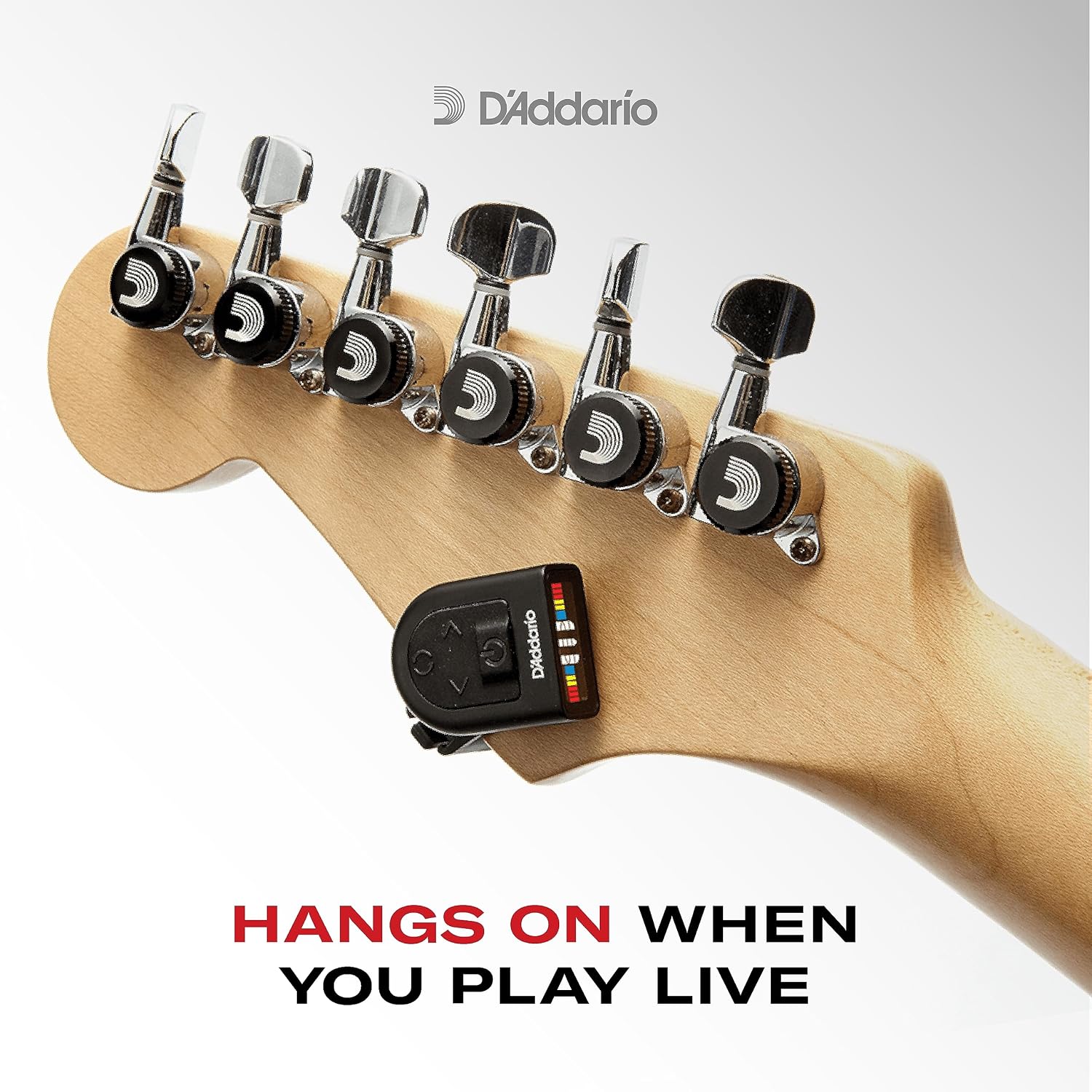 D'Addario Micro Headstock Tuner, 1 Pack
