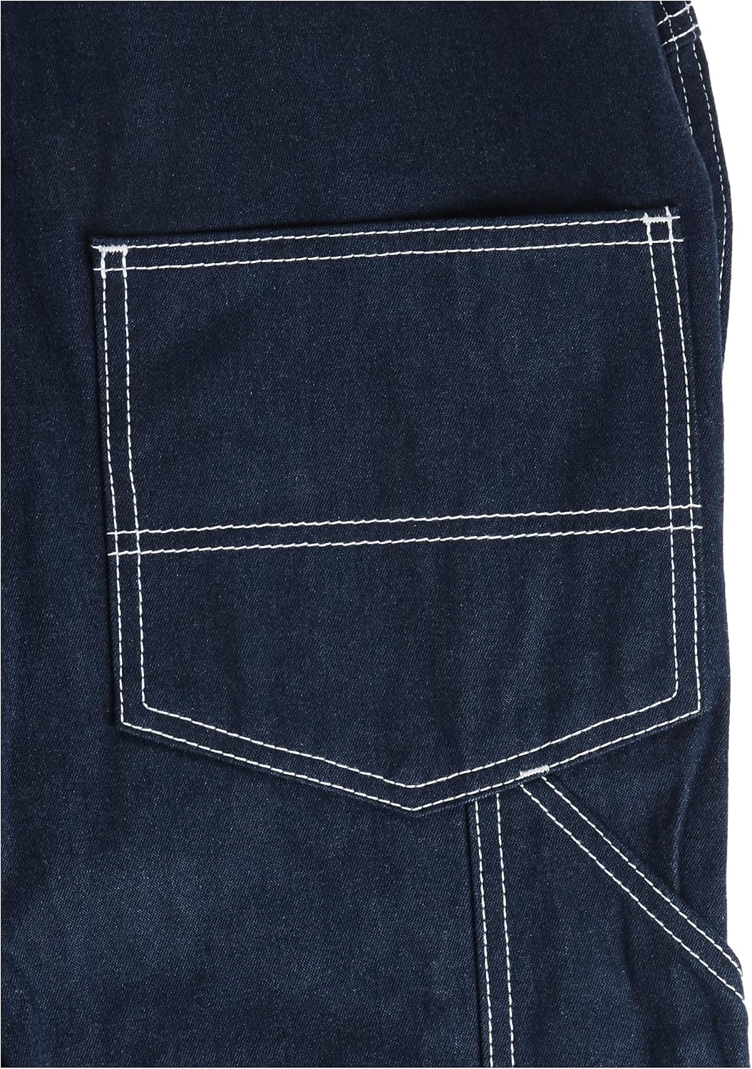 Big Smith Men's Rigid Denim Bib Overall
