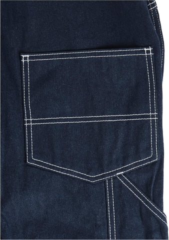 Big Smith Men's Rigid Denim Bib Overall
