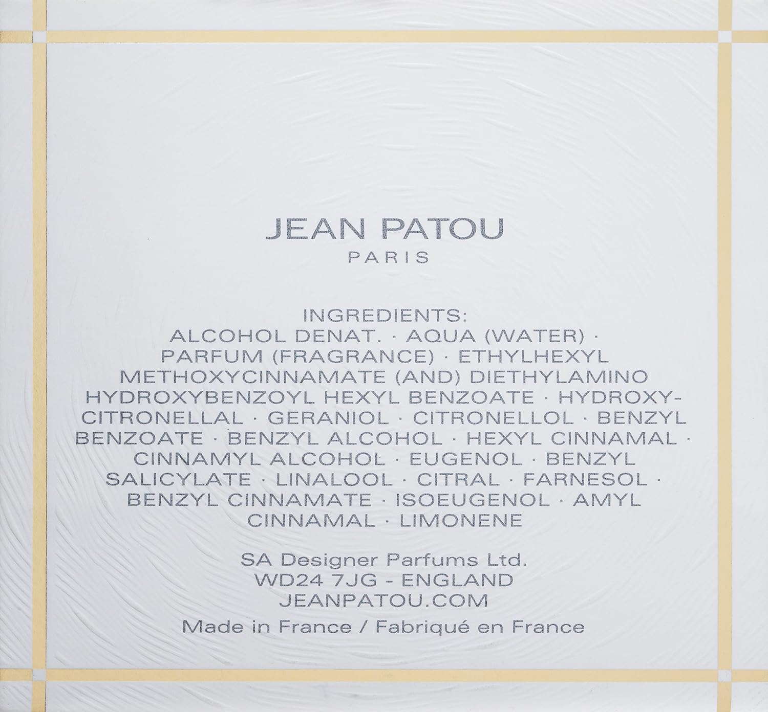 Jean Patou Joy Eau de Toilette Spray, 1.0 Fl Oz