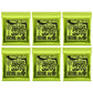 Ernie Ball Regular Slinky Nickel Wound Electric Guitar Strings 6 Pack - 10-46 Gauge