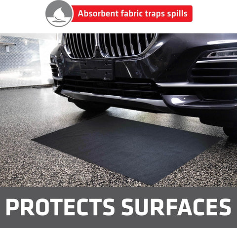 Drymate XL Oil Spill Mat, Premium Absorbent Oil Pads, USA Made, 36"x59"