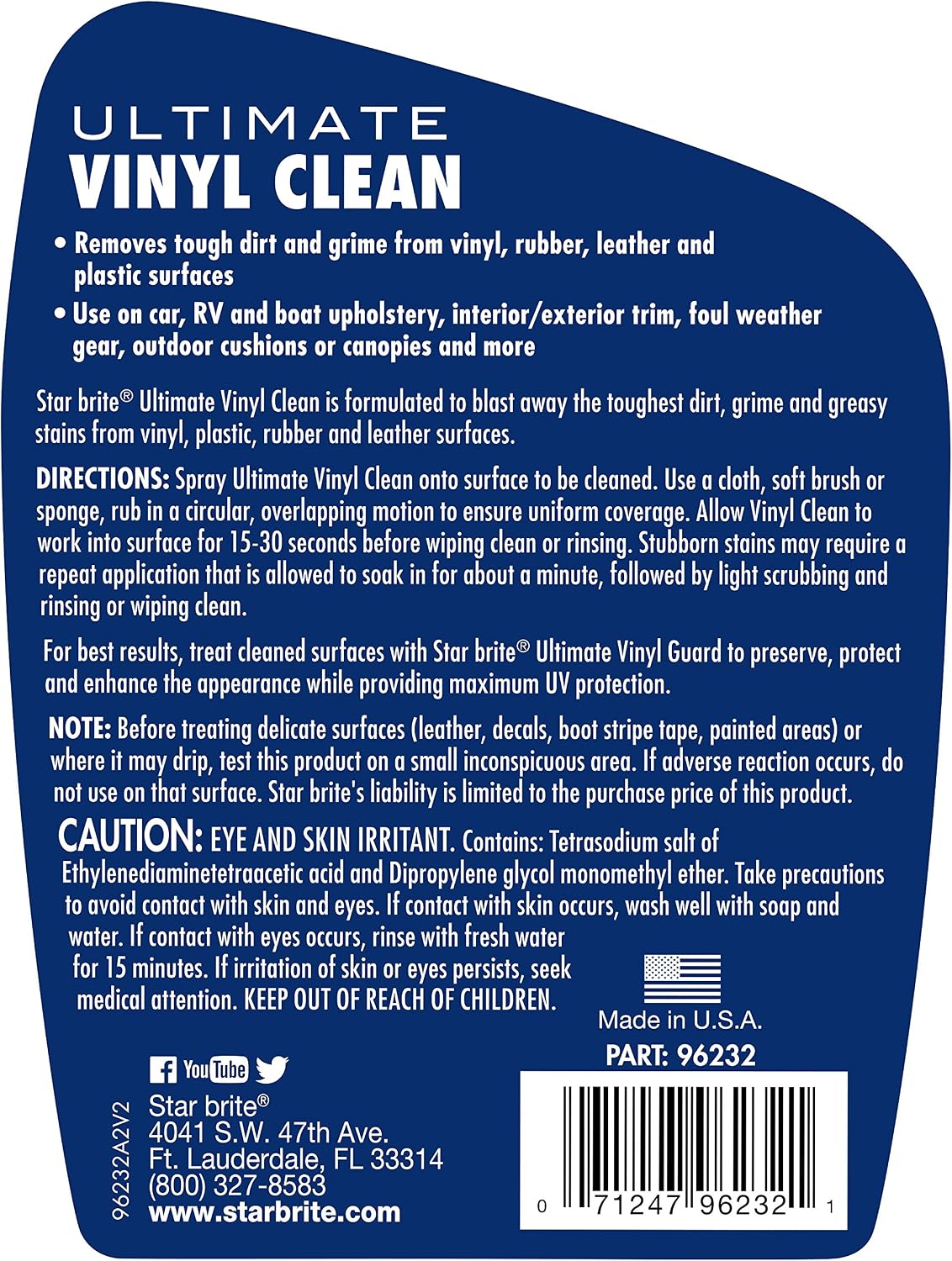 STAR BRITE Ultimate Vinyl Clean Multi-Surface Cleaner