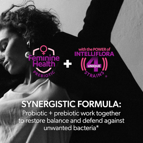 AZO Dual Protection Urinary + Vaginal, Women Probiotics & Prebiotics, 30 Ct | Made For Urinary Tract Health, Fights Unfriendly Bacteria & Yeast Growth, Supports Vaginal pH Balance & Odor*