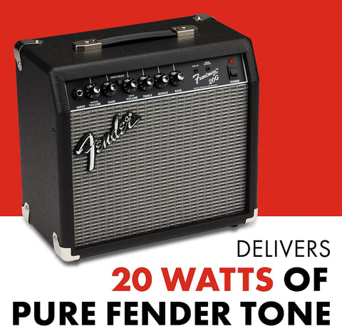 Fender Frontman 20G Electric Guitar Amplifier, 20-Watt Amp, 8" Speaker