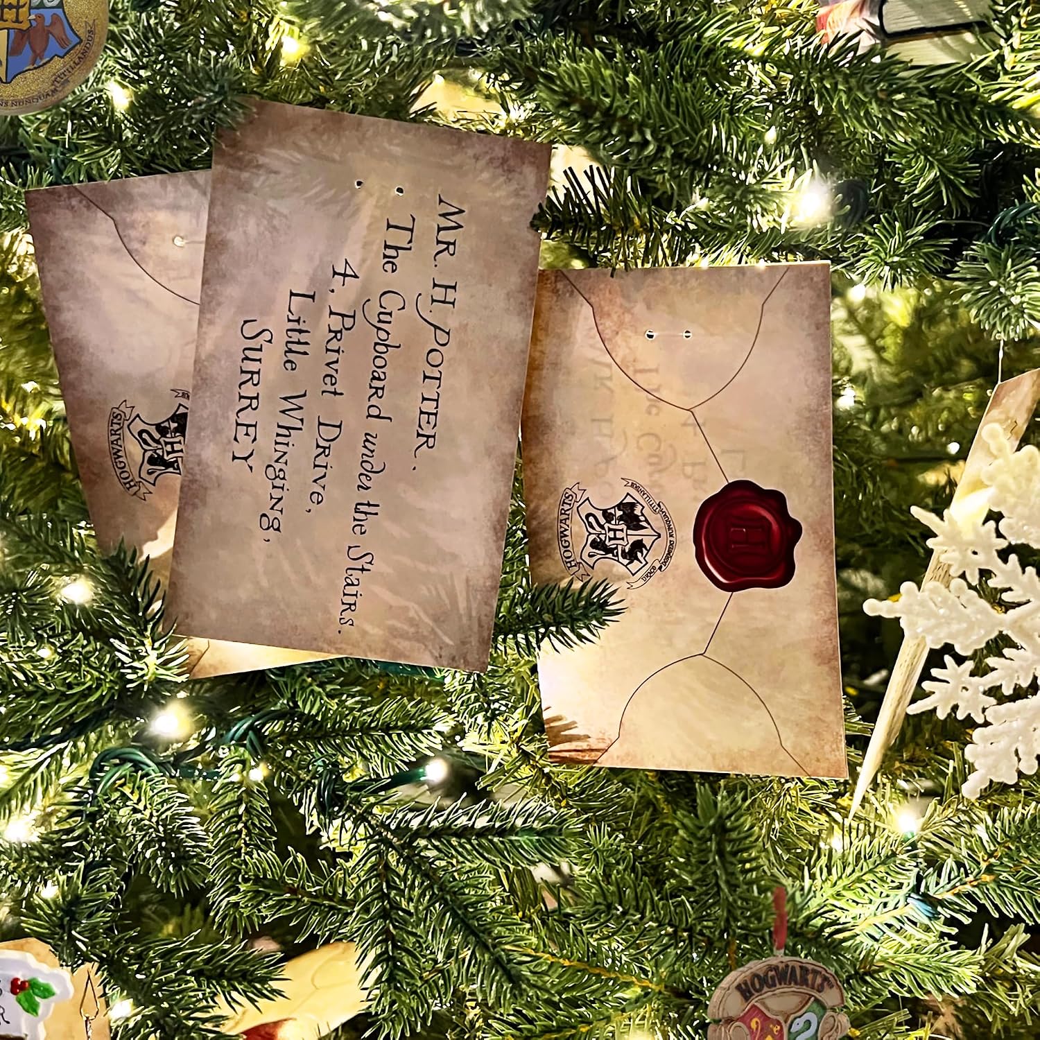 Conquest Harry Potter Floating Hogwarts Acceptance Letters Decoration