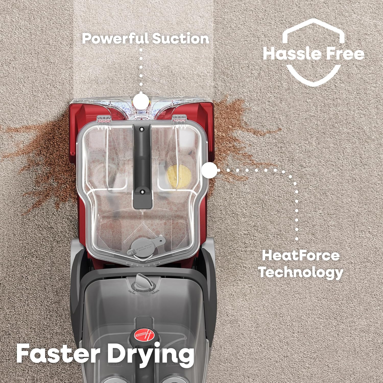 Hoover PowerScrub Deluxe Carpet Cleaner Machine, Pet & Upholstery Tools