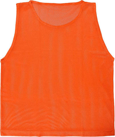 Athllete LITEMESH Pinnies (Set of 12/24 Practice Vests) Youth Pinnies, Pennies for Sports Youth, and Scrimmage Vests