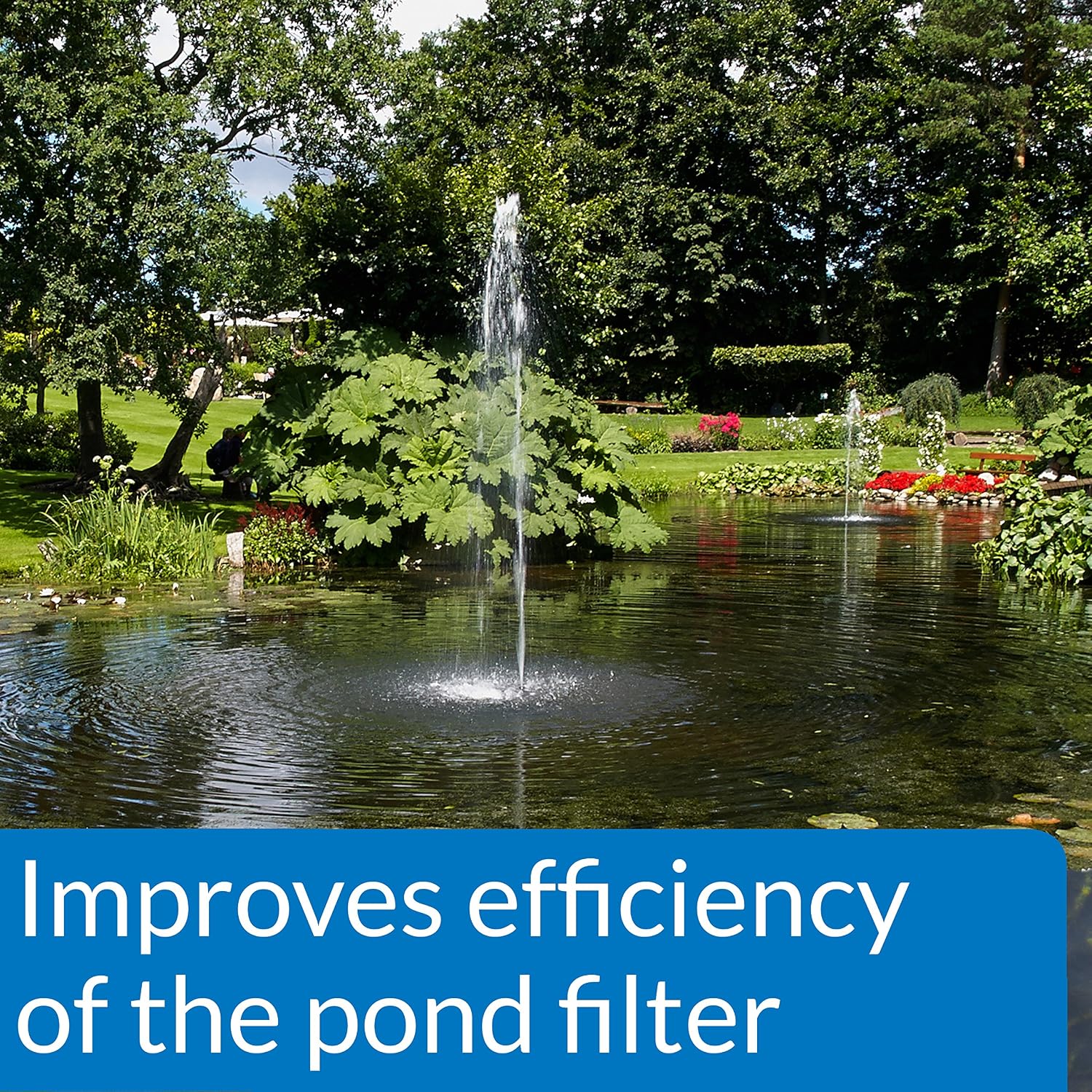 API Pond ACCU-Clear (32 fl oz) Water Clarifier - Improves Filter Efficiency