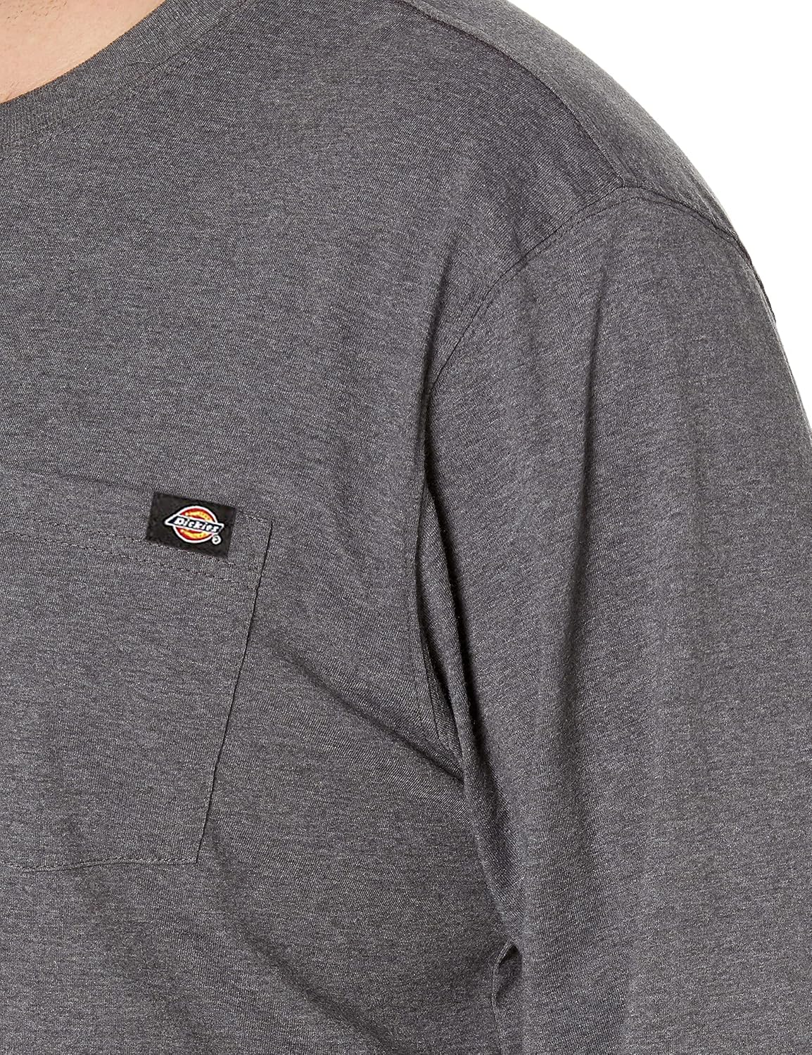 Dickies Men's Heavyweight Long Sleeve Pocket T-Shirt