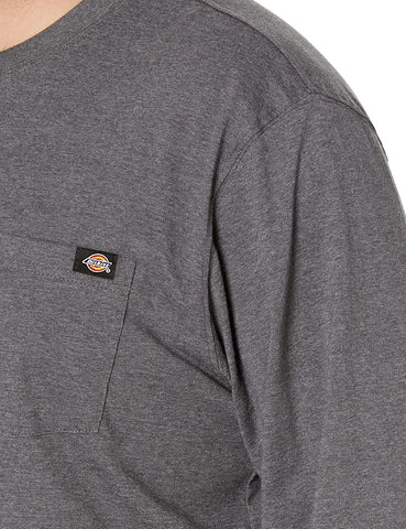 Dickies Men's Heavyweight Long Sleeve Pocket T-Shirt