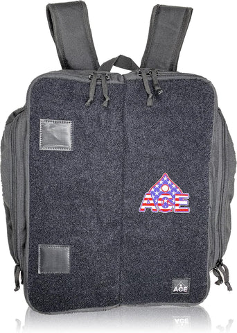 ACE PRO Cornhole Backpack with ACE Patch - Holds Up to Six Cornhole Bag Sets (Up to 24 Bags)