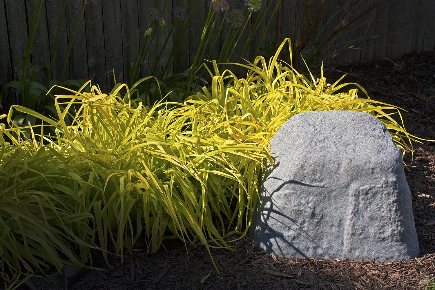 Emsco Group 2185 Large – Lightweight Landscape Rock-Resin, Granite