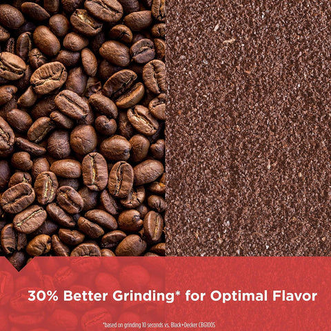 BLACK+DECKER One-Touch Coffee & Spice Grinder with Stainless Steel Blades