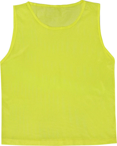 Athllete LITEMESH Pinnies (Set of 12/24 Practice Vests) Youth Pinnies, Pennies for Sports Youth, and Scrimmage Vests