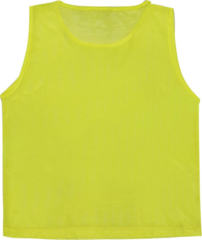 Athllete LITEMESH Pinnies (Set of 12/24 Practice Vests) Youth Pinnies, Pennies for Sports Youth, and Scrimmage Vests