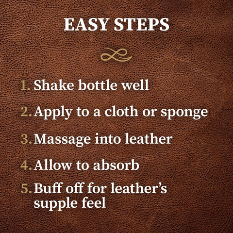 Lexol All Leather Conditioner for Car Seats, Furniture, Jackets, 16.9 Oz