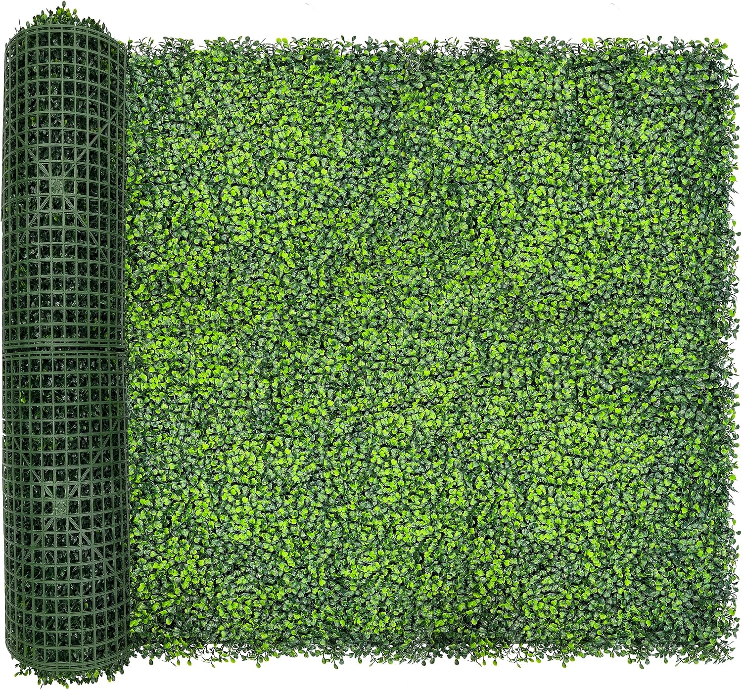 128"x 48" (43 SQFT), Artificial Green Ivy Privacy Fence Screen