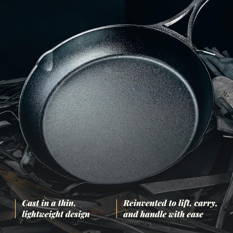 Lodge Blacklock 12 Inch Lightweight Cast Iron Skillet
