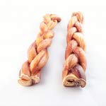 Preen Pets 12" Thick Braided Bully Sticks 5ct USA
