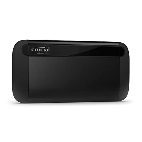 Crucial X8 1TB Portable SSD – Up to 1050MB/s – USB 3.2 – External Solid State Drive, USB-C, USB-A – CT1000X8SSD9