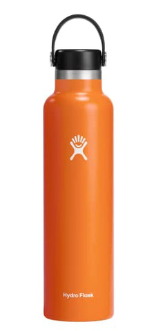 Hydro Flask 24 oz Standard Mouth with Flex Cap Stainless Steel Reusable Water Bottle Mesa -Â Vacuum Insulated, Dishwasher Safe, BPA-Free, Non-Toxic