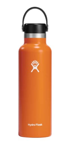 Hydro Flask 21 oz Standard Mouth with Flex Cap Stainless Steel Reusable Water Bottle Mesa -Â Vacuum Insulated, Dishwasher Safe, BPA-Free, Non-Toxic