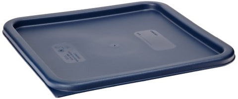 Cambro SFC12453 CamSquares Lid for 12, 18 & 22-Quart Food Storage Containers, Polyethylene, Midnight Blue, NSF