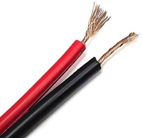 Audiopipe 12 GA Gauge Red Black Stranded 2 Conductor Speaker Wire For Car, Home Audio, 100 feet