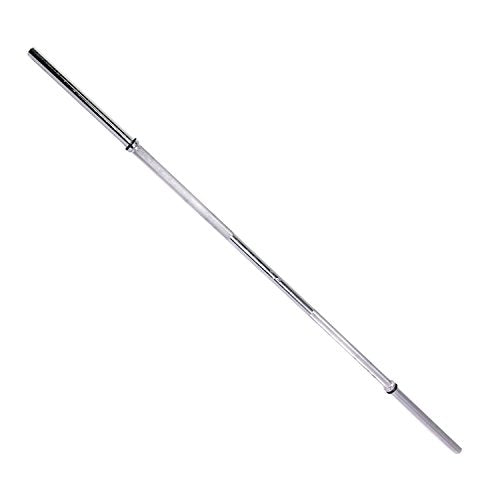 CAP Barbell 60" Solid Standard Bar, 1-Inch Diameter, Chrome
