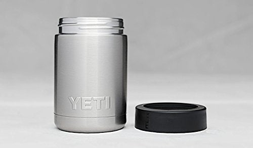 YETI Rambler Colster Can and Bottle Holder Silver One Size