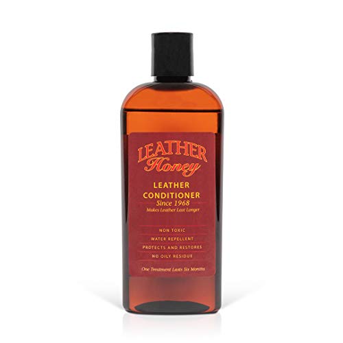 Leather Honey Leather Conditioner, Best Leather Conditioner Since 1968. for Use on Leather Apparel, Furniture, Auto Interiors, Shoes, Bags and Accessories. Non-Toxic and Made in The USA!…