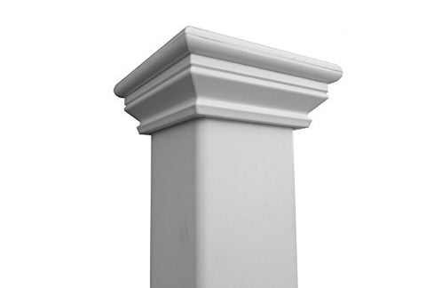 Zippity Outdoor Products ZP19013 Classica Mailbox Post, White