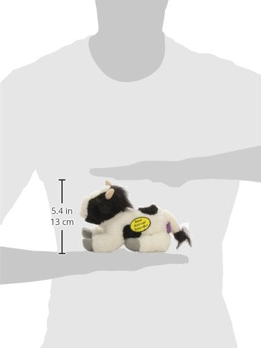 Multipet Look Who's Talking Cow Dog Toy, 7'' x 4'' Dog Toy (27006)