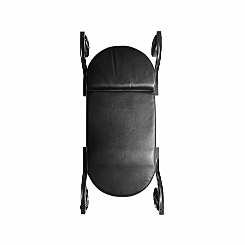 Traxion 1-100 ProGear Wide Body Low Profile Automotive Creeper W/All-Terrain 5" Casters , Black