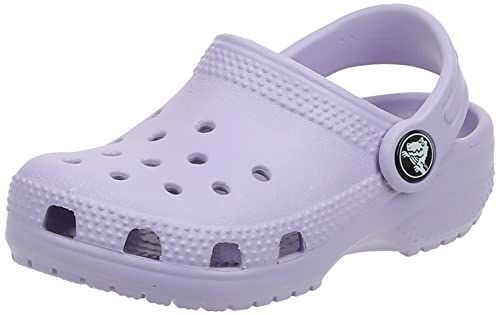 Crocs Kids' Classic Clog , Lavender/Lavender, 4 Toddler